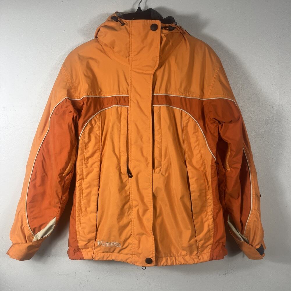 Vintage MediumColumbia omni-shield Orange coat W/ Medium Inner Fleece